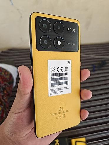 sony a7r: Poco X6 Pro, Б/у — 3
