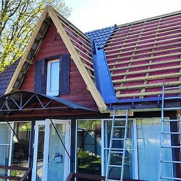 Жеке буюмдар: Крыша Крыша Крыша Крыша Крыша Профессиональный монтаж и замена кровли — 3