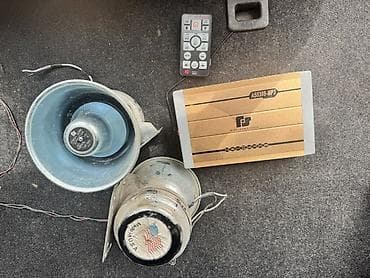 siren: Комплект звукового оповещения/сирены для авто. Состав: - 2 рупорных — 2