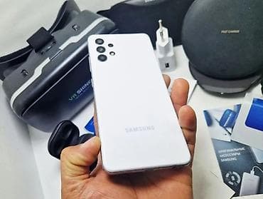 samsung a32: Samsung Galaxy A32, Б/у, 128 ГБ, цвет - Белый, 1 SIM, 2 SIM — 4