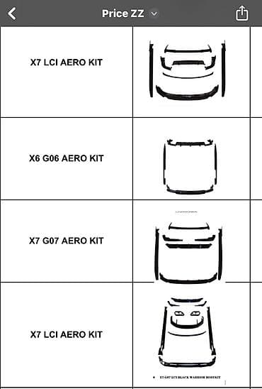 e60 m5: Комплект BMW, цвет - Черный, Новый, Платная доставка — 6