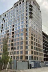 ош микрорайоны: 2 комнаты, 80 м², Элитка, 13 этаж, ПСО (под самоотделку) — 1