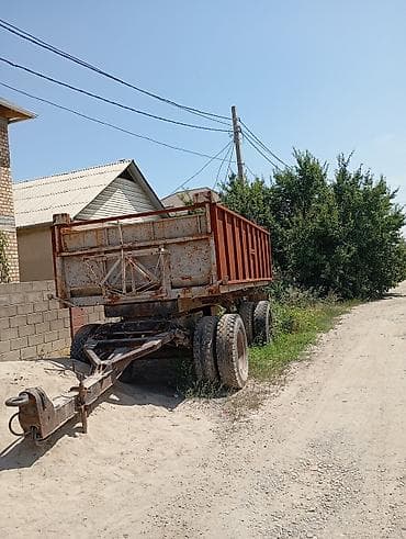Двухосный самосвальный прицеп Камаз - Конфигурация: прицеп-самосвал с