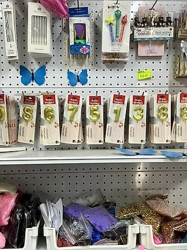 насос для шарика: Набор товаров для оформления праздников и фотозон. - Фольгированные — 7