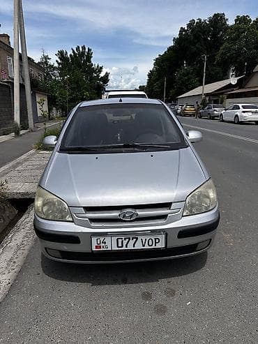 Унаа: Hyundai Getz: 2003 г., 1.4 л, Кол менен иштөөчү, Бензин, Хетчбек — 1