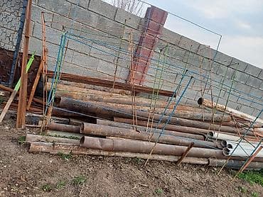 Сборный лот металлопроката и труб - Стальные трубы разного диаметра