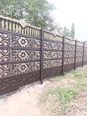 бортики в кроватки с: Бетонный еврозабор, Односторонний, Новый, В розницу,Наличный расчет — 4
