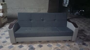 диваны кожаные: Раскладной диван, Новый — 6