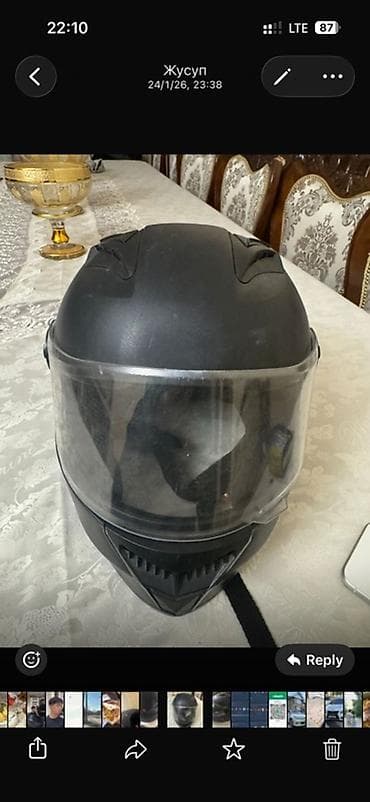 снегоходы: Мотошлем, Б/у, Платная доставка, Самовывоз — 1