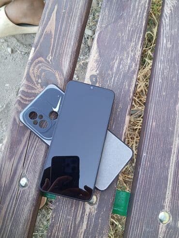 скупка ноутов: Redmi, Redmi 12C, Колдонулган, 128 ГБ, түсү - Кара, 1 SIM, 2 SIM — 3
