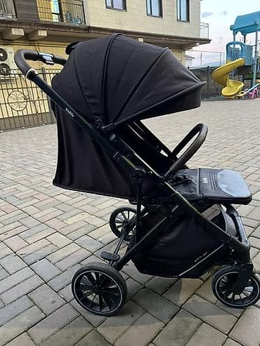 Коляска, Другой бренд, цвет - Черный, Б/у, Самовывоз, Платная доставка