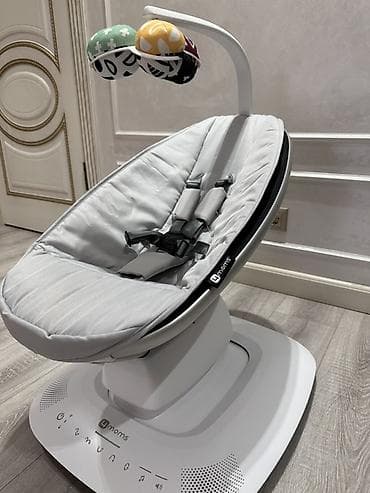 толокар kiddieland: Электронные качели 4moms mamaRoo (серый) последняя версия идеальное — 5