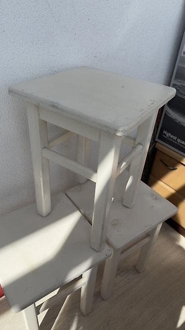 Табуретки: Табуретка, Дерево, Не раскладной — 2