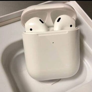 скупка аирподс: Вкладыши, Apple, Новый, Беспроводные (Bluetooth), Классические — 3