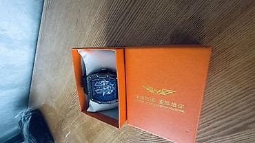 оптом одежда женская: Мужские наручные часы в подарочной коробке - Корпус: прямоугольная — 2