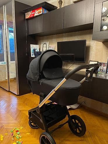коляска адамекс: Детская универсальная коляска 3 в 1 Mow Baby (черная) Комплектация: - — 1