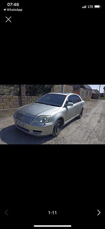 toyota cilica: Toyota Avensis: 2003 г., 2 л, Автомат, Бензин, Седан — 2
