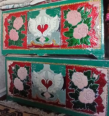 бу сундуки: Сундук, Б/у, Другое назначение, цвет - Зеленый — 1