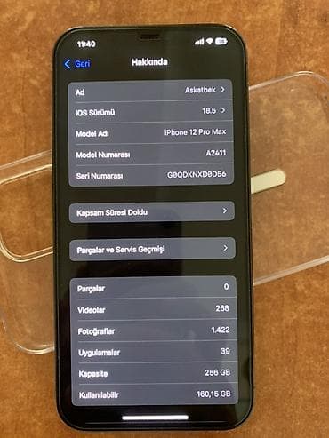 ace pro 2: IPhone 12 Pro Max, Б/у, 256 ГБ, Графит, Чехол — 3
