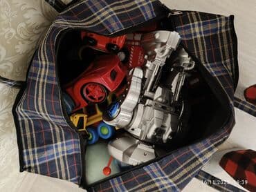 большой медведь мягкая игрушка: Большая сумка с набором б/у детских игрушек (микс). Состояние хорошее — 3