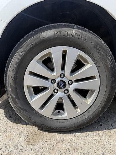 outbac: Литые Диски R 17 Subaru, Комплект, отверстий - 5, Б/у — 1