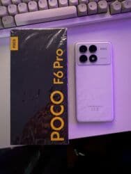 телефон поко бу: Poco F6 Pro, Б/у, 256 ГБ, цвет - Белый, 2 SIM — 1