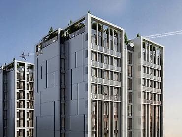 Квартиры: 1 комната, 42 м², Элитка, 13 этаж, Готовая ПСО (под самоотделку) — 5