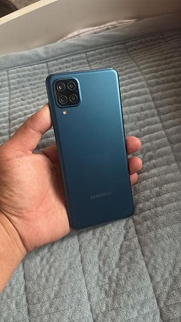Samsung Galaxy A12, Б/у, 64 ГБ, цвет - Синий, 2 SIM at lalafo.kg Samsung Galaxy A12, Б/у, 64 ГБ, цвет - Синий, 2 SIM