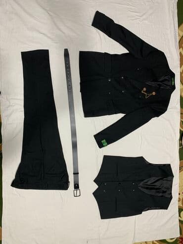 штаны кожаные: Город:Бишкек Тип :Классический Мужской Костюм Размер: 50 Цвет  — 4