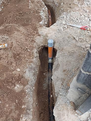 Монтаж наружной канализации и дренажа «под ключ» - Устройство траншей — 3