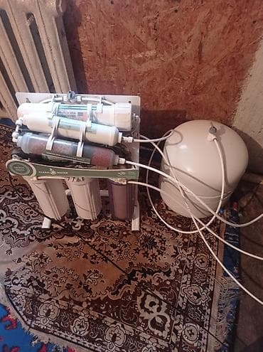 вода легенда: Фильтр для питьевой воды, Кол-во ступеней очистки: 6, Объем бака: 10 литров, Тип очистки: Система обратного осмоса, Бренд: Clean water — 1