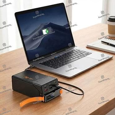 hub type c: Портативный повербанк Hoco DB100A, универсальный внешний аккумулятор с — 4