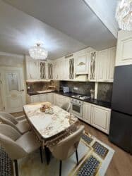 бишкек дом: 3 бөлмө, 78 кв. м, Элитка, 2 кабат, Дизайнердик ремонт — 13