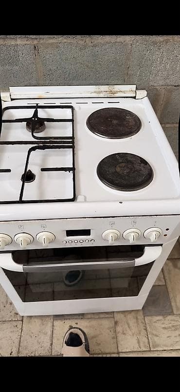 жар баш: Плита комбинированная BEKO с духовкой — 2