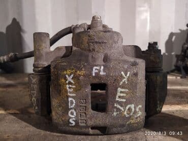 система форсунок: Mazda Xedos Суппорт тормозной, Мазда Кседос супорт, супарт ПЕРЕДНИЙ — 1