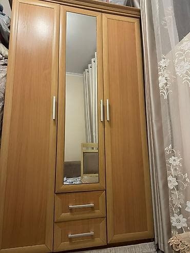 Шифоньер, шкаф для одежды, Прямой, ЛДСП