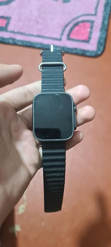 часы с: Смарт-часы (корпус в стиле «квадрат» с вращающейся боковой коронкой) — 2