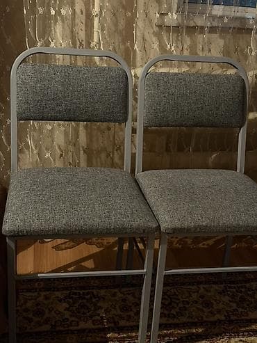 Стул для кухни, Железо, цвет - Серый