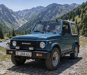 ка пийат: Suzuki Samurai: 1987 г., 1.3 л, Механика, Бензин, Внедорожник — 6