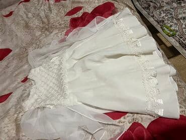 платье дордой: Детское платье, цвет - Белый — 2