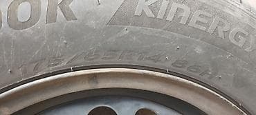 14 r: Колеса в сборе 175 / 65 / R 14, Всесезонная, Б/у, Запаска, Легковые, Железные, отверстий - 4 — 6