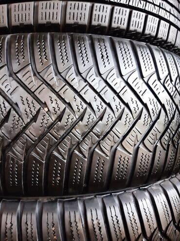 купить бу летнюю резину на 16: Шины, 205/55/16 2шт. Зима, Европа, резина привозная, состояние — 3
