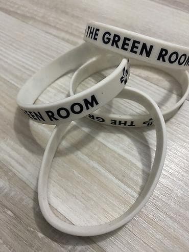 неоновые браслеты: Силиконовые браслеты The Green Room - Материал: эластичный силикон — 2