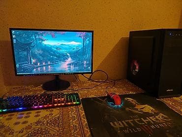 видио игры: Компьютер, ядер - 6, ОЗУ 16 ГБ, Игровой, Б/у, Intel Core i5, NVIDIA GeForce GTX 1070, HDD + SSD — 2