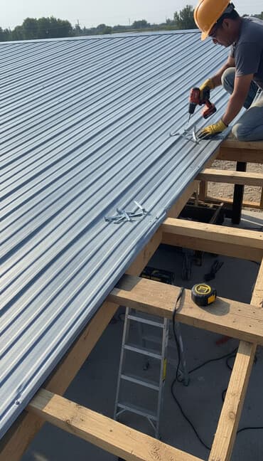 купить профнастил для крыши: Профнастил с комплектом крепежа - Профилированный металлический лист — 1