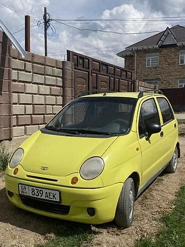 Daewoo Matiz: 2007 г., 0.8 л, Механика, Бензин at lalafo.kg Daewoo Matiz: 2007 г., 0.8 л, Механика, Бензин