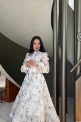 платье для беременных из фатина: Шикарное платье 💐 Одела всего один раз 🩵🥰 Покупала в магазине — 4