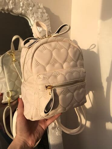 Рюкзаки: Фактурный рюкзак из мягкой эко-кожи Яркая и акцентная фурнитура — 3