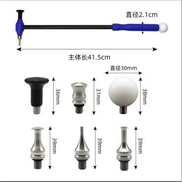 полировычный машынка: PDR инструмент для удаления вмятин без покраски. -1 Крюки (набор 6шт — 5