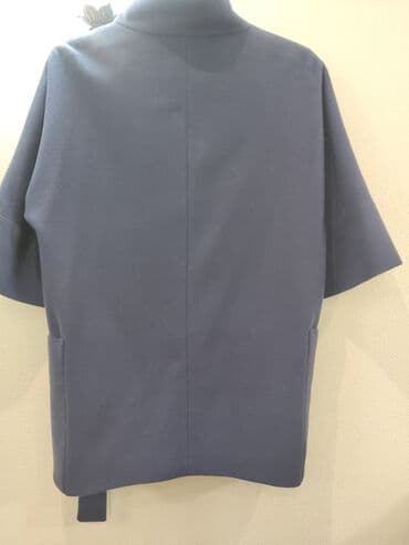 loretta: Пальто, Осень-весна, По колено, Рукава реглан, XL — 5